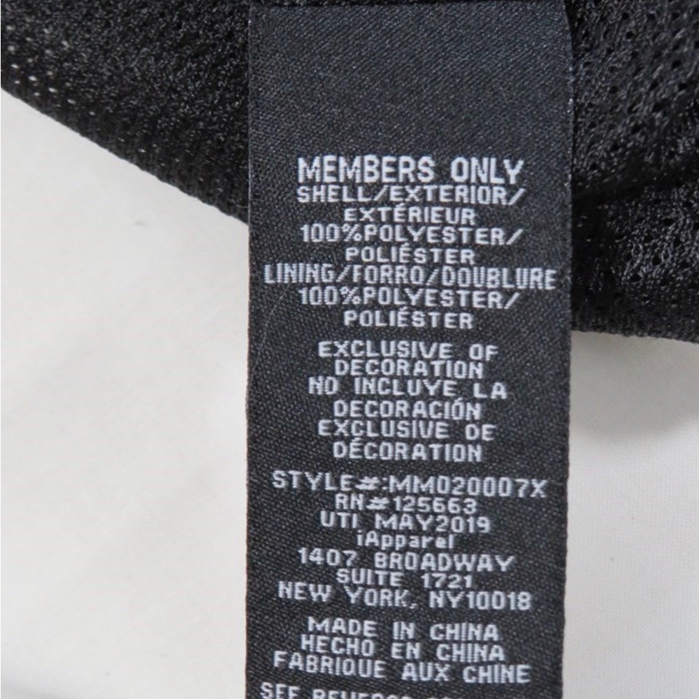 Members Only Quarter Zip Pullover Jacket - Red, W… - image 6